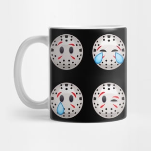 Friday the 13th Emojis Mug